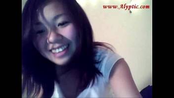 Cute Asian Teen Dildos and Strips in Dormroom 2